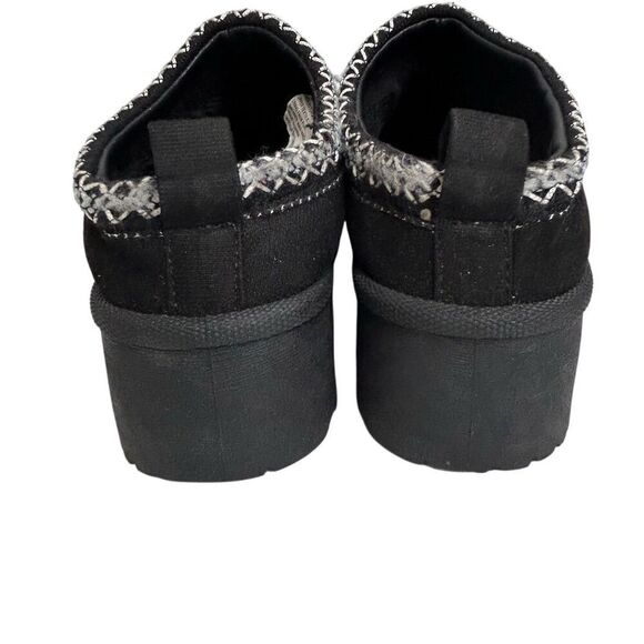 Olivia & Kate Women's Black Platform Clogs Size 6 Casual Shoes - Picture 5 of 9